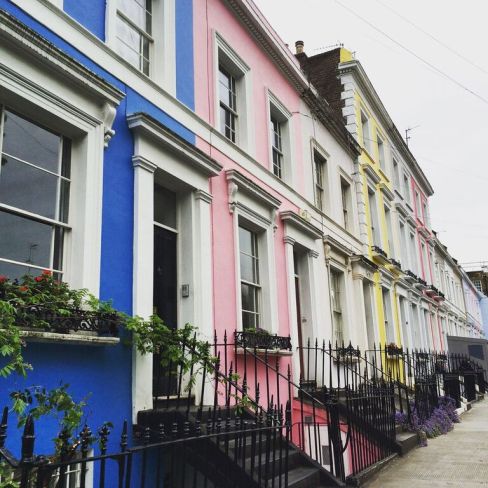 Notting Hill - the pink one is my future home